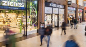 Shopping center Polderplein, in the Netherlands